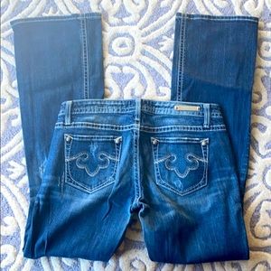 REROCK for EXPRESS women’s Jeans 8R Bootcut